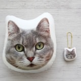 猫の写真でオーダーメイドのクッションが作れるサービス