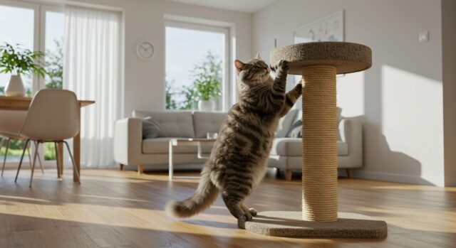 猫と暮らす前に知っておきたい爪とぎの種類と選び方