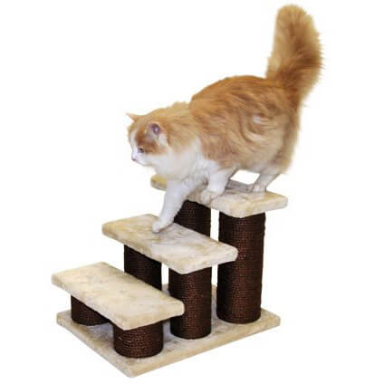 子猫や老猫のための階段型補助ステップ ネコモノ帳