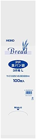 HEIKO PP食パン袋 3斤用 L 100枚