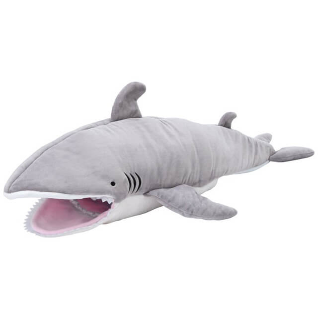 リアルなサメの寝袋型キャットベッド