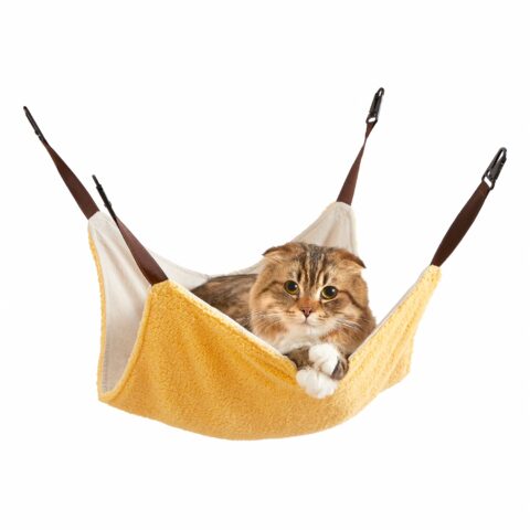 椅子の脚に取り付ける猫用ハンモック｜ネコモノ帳